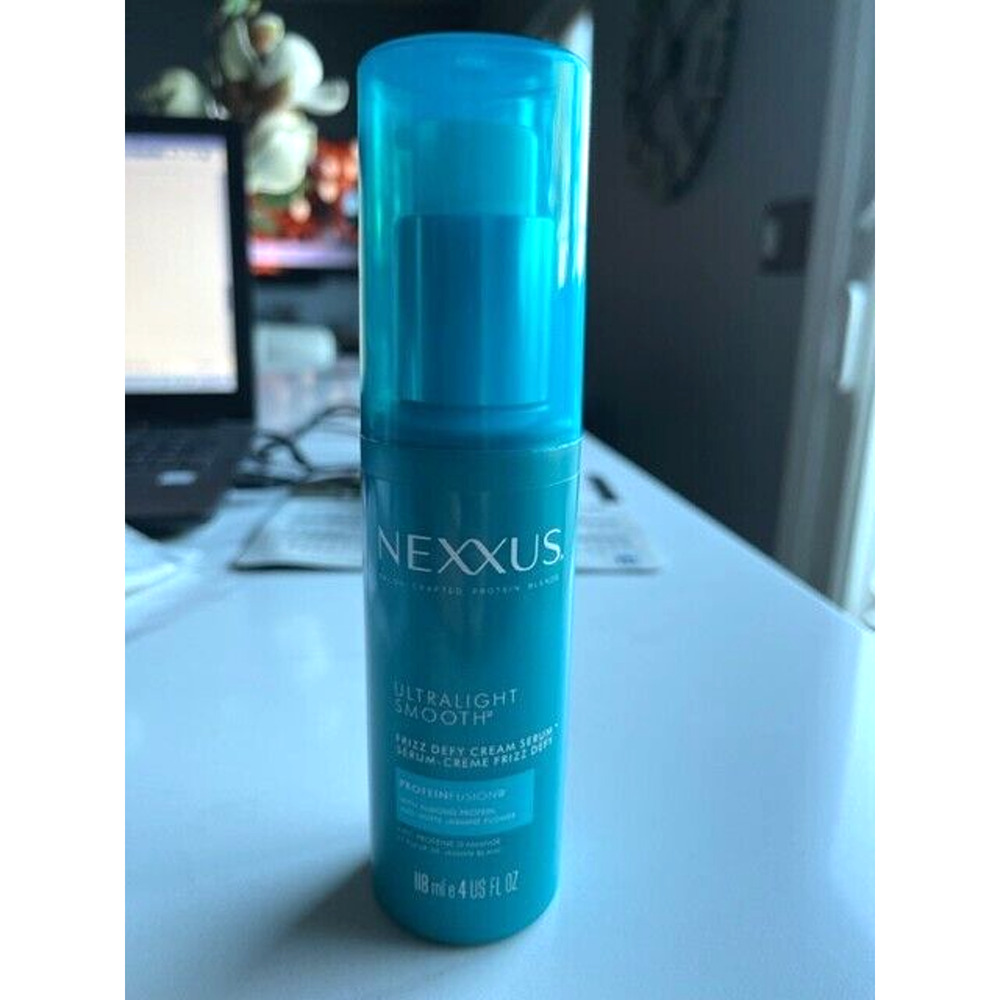 Nexxus Ultralight Smooth Frizz Defy Cream Hair Serum Protein Fusion 4 fl oz